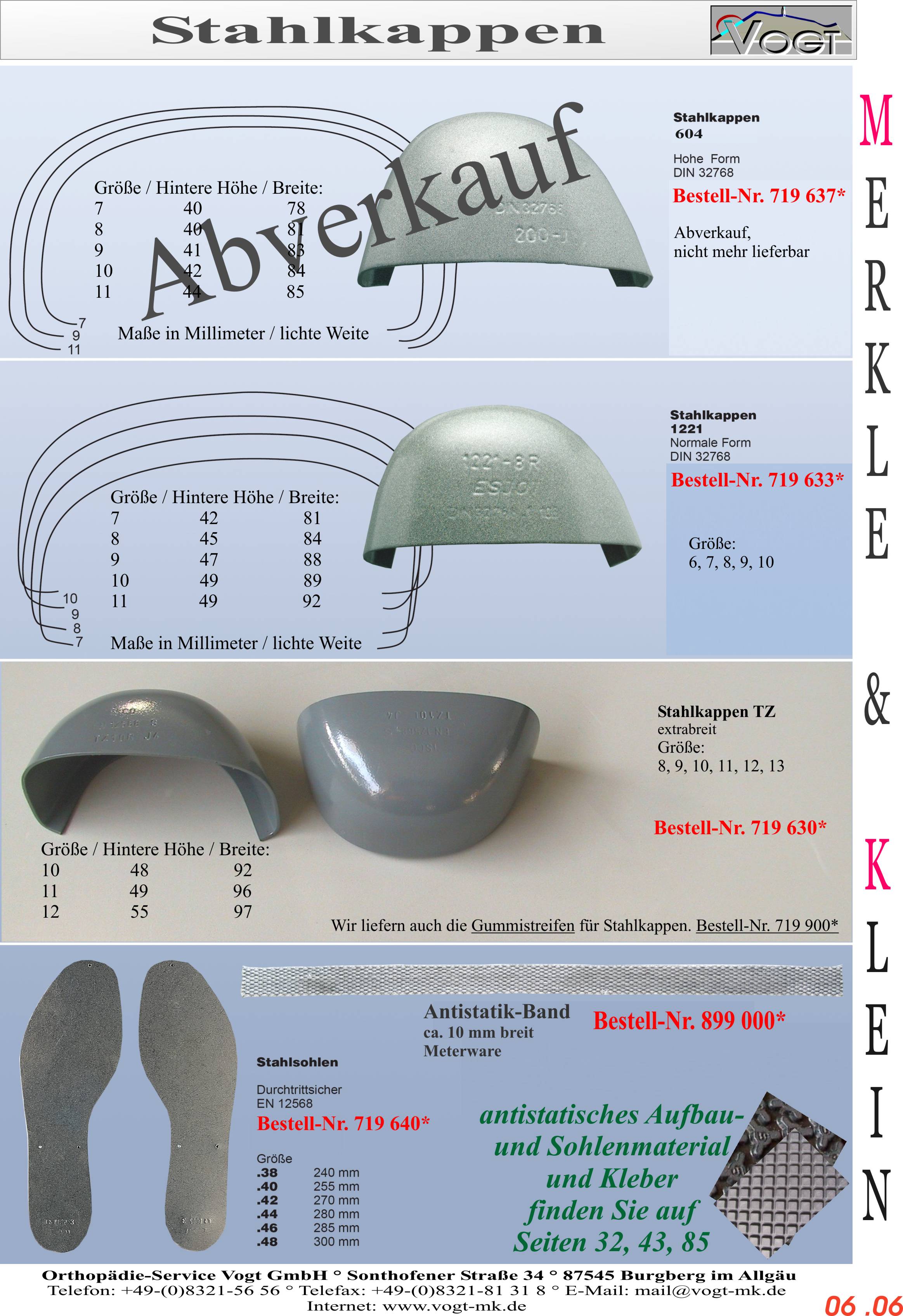 Karosseriestopfen - A. Vogt GmbH & Co.KG - PDF Katalog